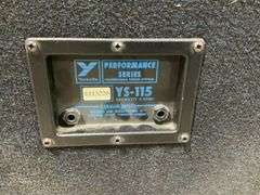 (2) Large Yorkville Floor Speakers