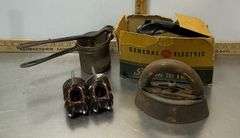 GE Steam Iron (powers on), Ricer, Sad Irony & Porcelain Insulators