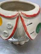 Vintage Ceramic Cookie Jar (has crack)