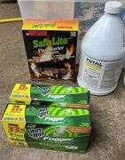 Foggers, Cleaning Solutions, Rid X & Safe Lite With Tote