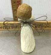 Angel Of Learning and Angel Of Heart Willow Tree Figures