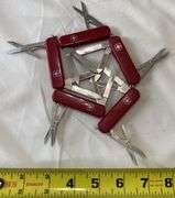 5 Small Wenger Delemont Swiss Army Knives