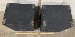 (2) Large Yorkville Floor Speakers