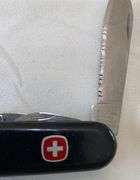 3 Black Wenger Delemont Swiss Army Knives