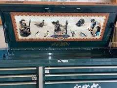 Snap-On KLR Outdoor Edition Toolbox w/ Top Chest & Side Locker 5’ tall, 79” wide & 24” deep
