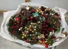 Tote with Bags of Fall & Winter Decor