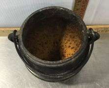 5” Tall Cast Iron Cauldron Pot