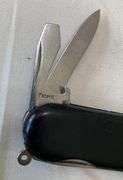 3 Black Wenger Delemont Swiss Army Knives