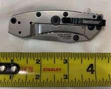 Keysmart Pro w/ Tile Smart Location MultiTool, Kershaw 1555G10 Hinderer Design Knife, Workpro Foldin