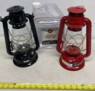 2 Lanterns w/ Lamp Oil