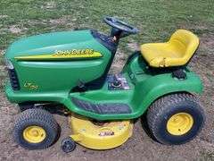 John Deere LT 150 5-Speed Lawn Tractor- runs w/ 38” Deck