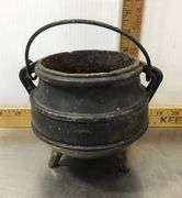 5” Tall Cast Iron Cauldron Pot