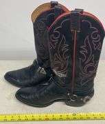 Diamond J Boots Cowboy 11” Size 10ee