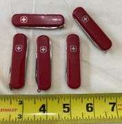 5 Small Wenger Delemont Swiss Army Knives