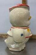 Vintage Ceramic Cookie Jar (has crack)