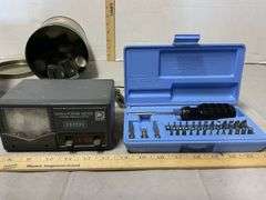 Shotgun Ammo Box, Hatchet & Knives Set, Lee Auto Primer