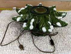 Ceramic Christmas Tree & Rug