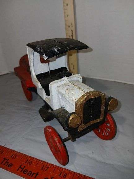 Cyber Distributors Cast Iron Collectible Phillips 66 Oil Tanker Toy