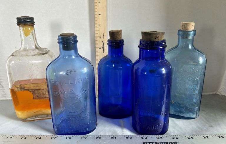 Collection of Pharmaceutical & Other Bottles
