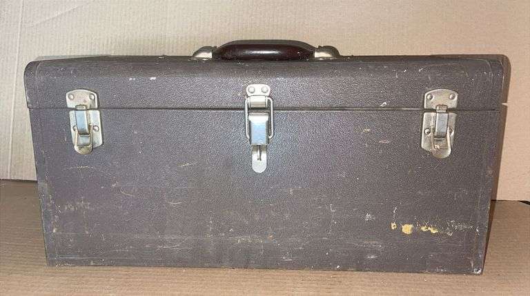 Kennedy 10”x20”x9” Toolbox w/ Contents