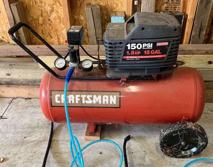 Craftsman 15 Gallon Air Compressor- see video