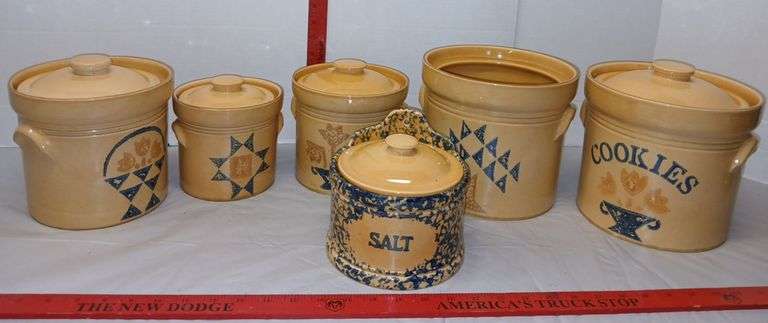 Ceramic Kitchen Canister Set
