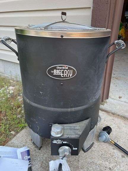 Char-Broil The Big Easy Oil-Less Propane Turkey Fryer (22”T,22”W,21”L)