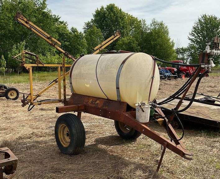 300 Gallon 30’ Working With Field Sprayer