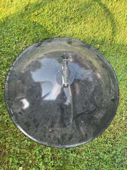 Whalen Wheeled Fire Pit (47”T,34”W, 37”L)