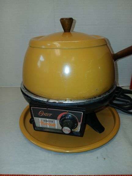 Oster Electric Fondue Set, Hamilton Beach Toaster & Electric Can Opener- all have power
