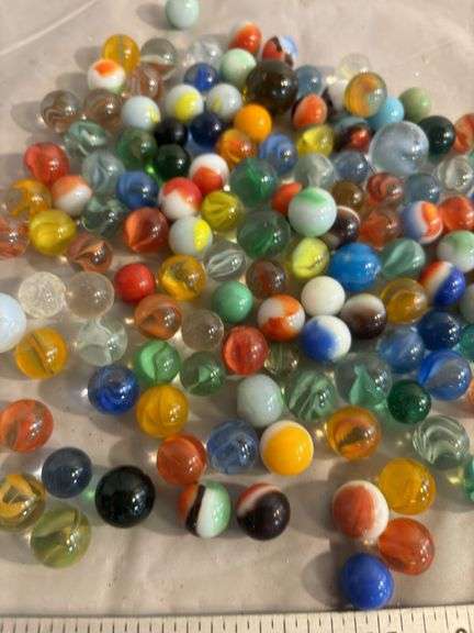 Collection of Glass Marbles