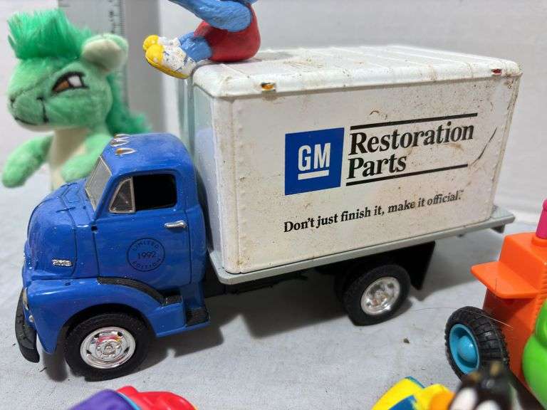 GM Restoration Parts Die Cast Truck, Disney Toys & More