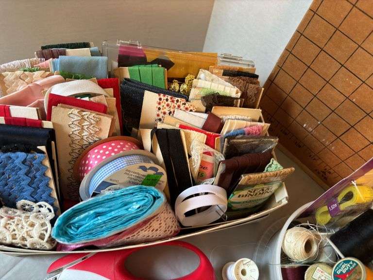Sewing Needles, Buttons, Thread, Seam Binding Tape & More Sewing Notions