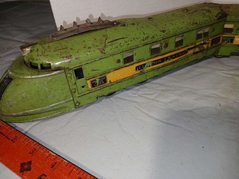 American Flyer Illinois Central Green Diamond Set