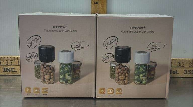 Automatic Mason Jar Sealers
