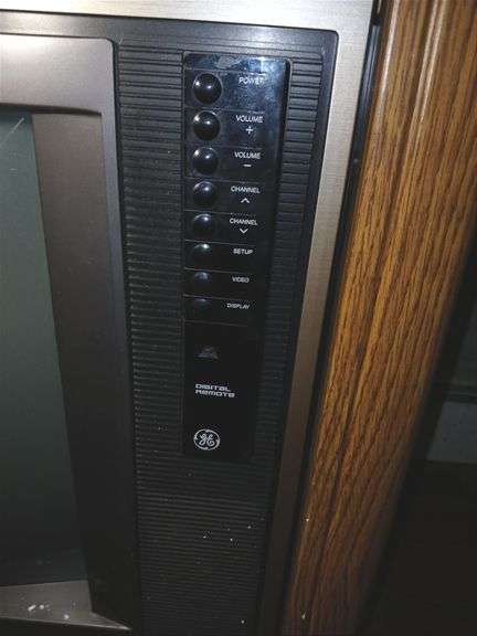 General Electric Console TV, Apex DVD Player & VHS Player- all have power