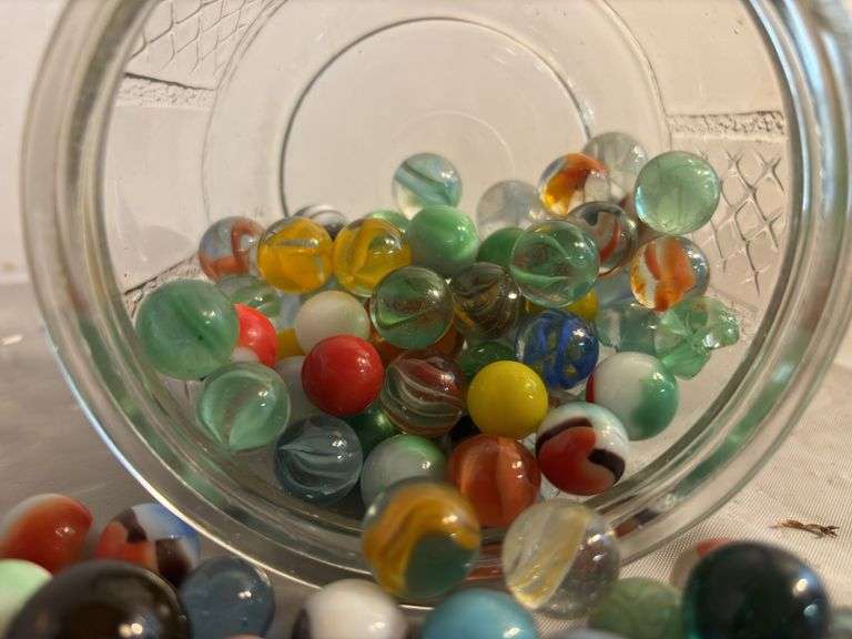 Collection of Glass Marbles