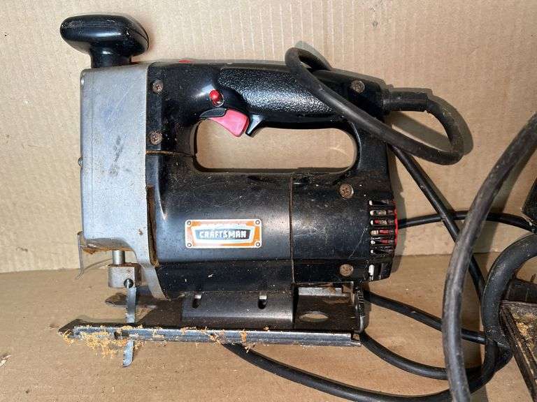 Craftsman 7 1/4-inch Circular Saw & Craftsman Auto Scroller Saw- both have power