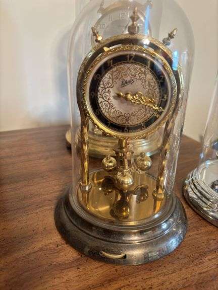 Zundo Anniversary Clock, Schatz Made In Germany 400 Day, Bulova Quartz Mantle Clock- Made In USA