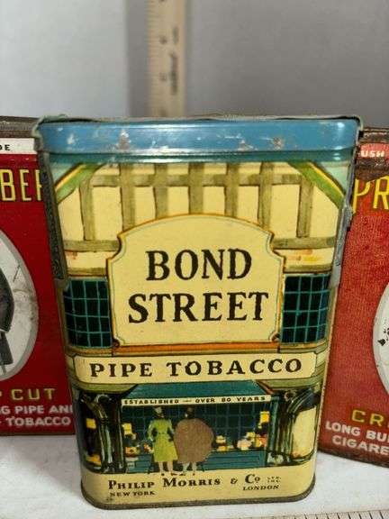Sir Walter Raleigh, Prince Albert & Other Tobacco Tins