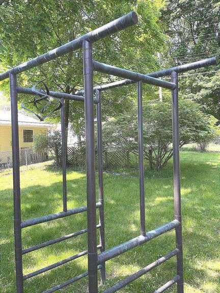 Metal 7’ tall Copper Pipe Arbor (5’x3’)