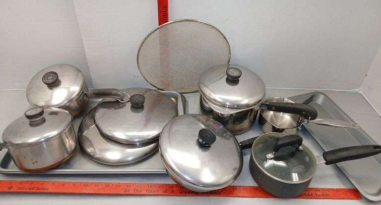 Revere Ware Pans, Grease Splatter Shield, Pans & Baking Sheets