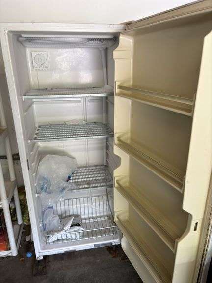 Kenmore 15 Stand Up Freezer (64”T X 28”W X 27”D)- has power