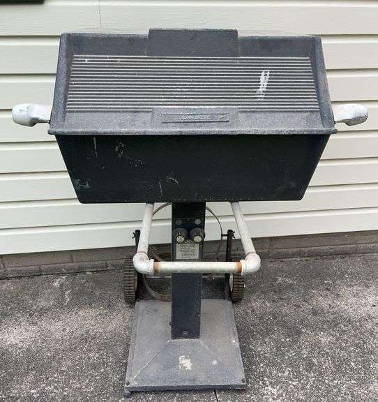 John Deere Propane Grill- needs work/reassembly (44” tall & 32”x20”)