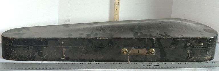 Two Wood G&B Violin Cases & Chipboard Case