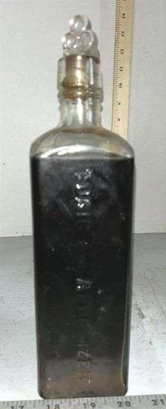 Antique Monarch Stomach Bitters Bottle & Other Apothocary Bottles