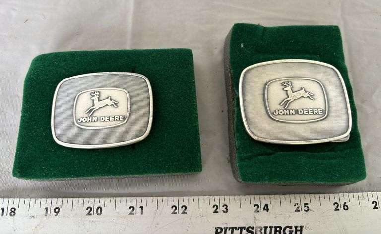 John Deere 1986 Belt Buckles w/ 1956 Logo