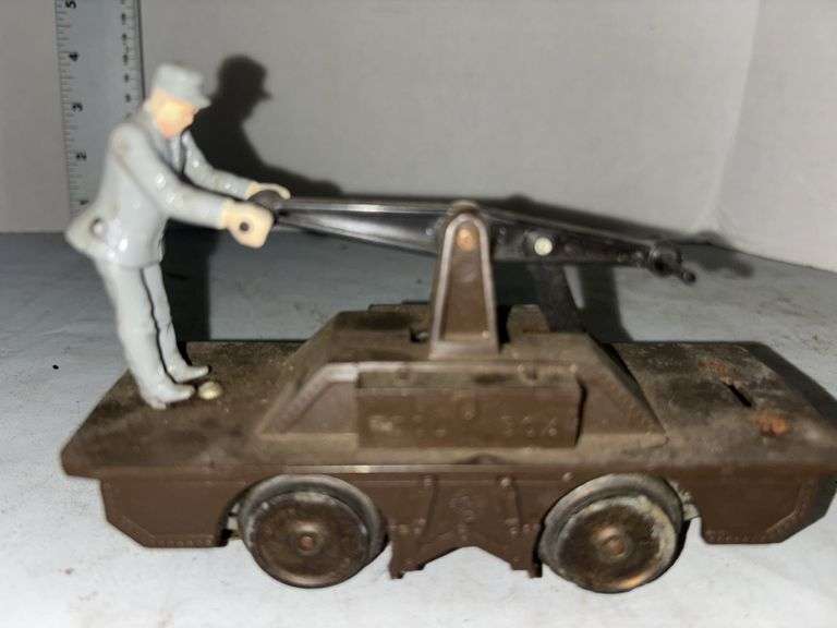 Lionel HO Train Engine #6096, Three Coal Tenders & Marx Toy Handcart