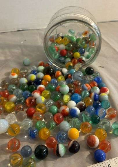 Collection of Glass Marbles