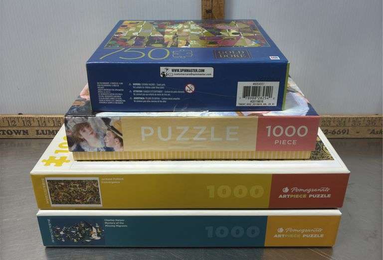 Pomegranate Artpiece & More Puzzles